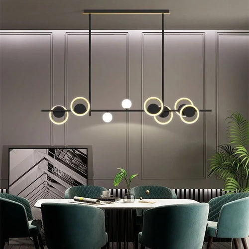 Modern nordic designer pendant light for an elegant interior - vue 3 sur 8
