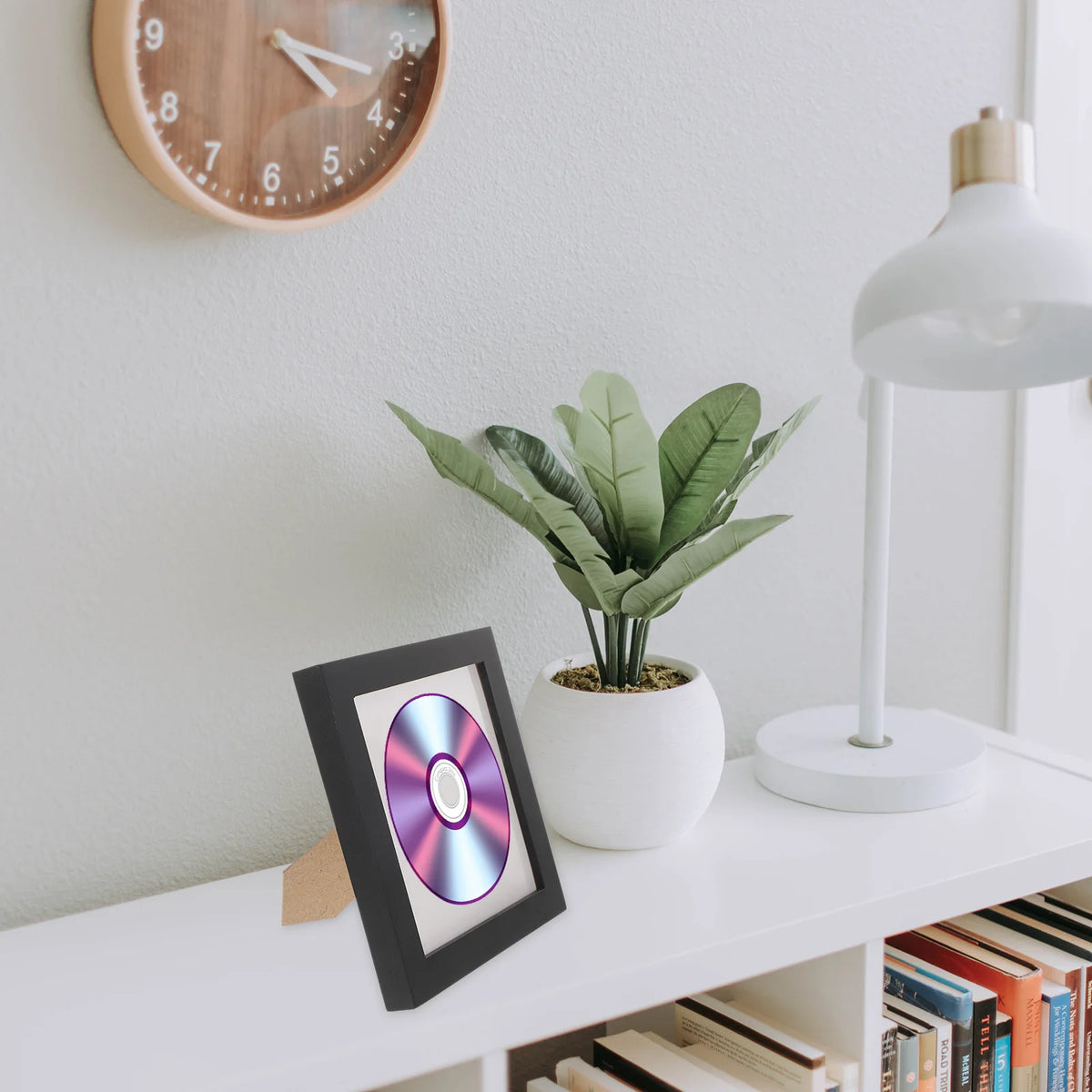 Vinyl record and photo frame storage box - vue 7 sur 8