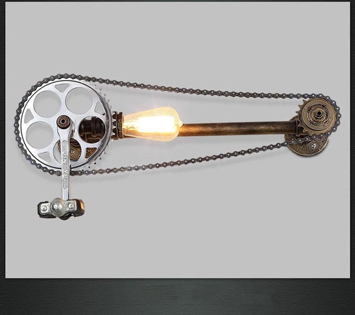 Vintage loft wall lamp for bar restaurant pub - vue 10 sur 10