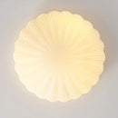 Nordic style shell glass ceiling light for interior decor