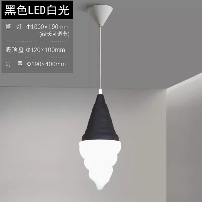 Modern creative ice cream pendant light