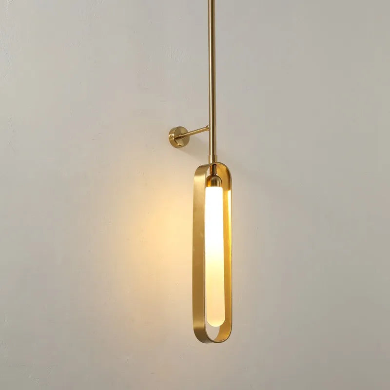 Elegant and practical nordic style bedside wall lamp