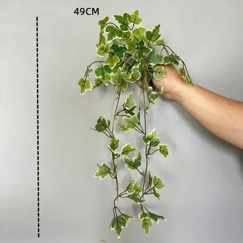Plastic watermelon leaves for indoor and outdoor decoration