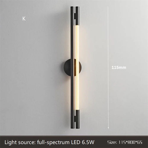 Minimalist LED wall light in flexible woven silicone fibre - vue 11 sur 18