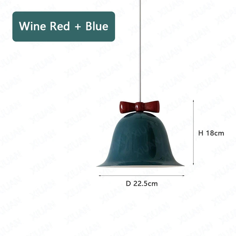 Children's pendant light with bow tie - vue 19 sur 19