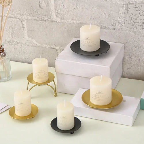 Artistic iron candle holders for weddings and festive decor - vue 2 sur 11