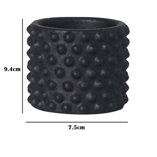 Nordic style retro cement flower pot for home decoration - vue 13 sur 33