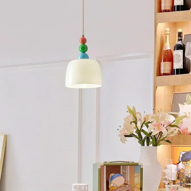 Creative French style pendant light for a warm atmosphere - vue 4 sur 8