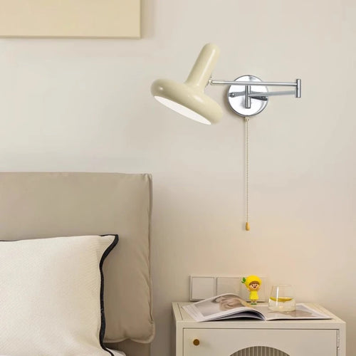 Modern telescopic wall light foldable minimalist reading lamp - vue 5 sur 17