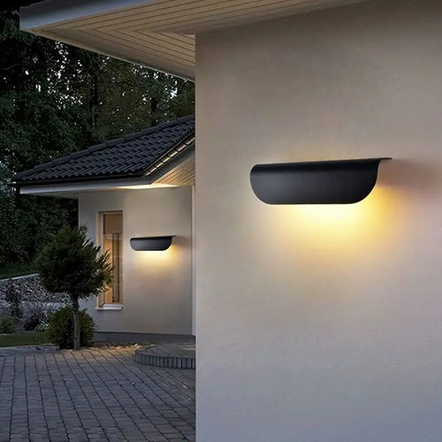 waterproof led outdoor wall light for decorating various spaces - vue 4 sur 7
