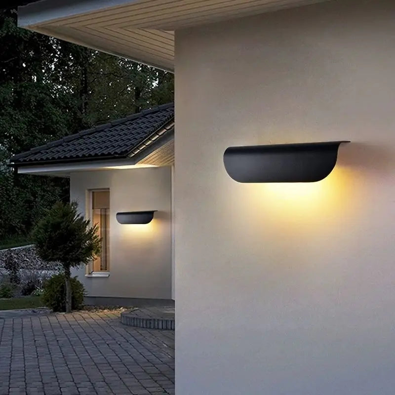 waterproof led outdoor wall light for decorating various spaces - vue 3 sur 7