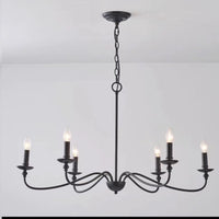 Simple modern chandelier for personalised and elegant lighting