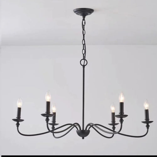 Simple modern chandelier for personalised and elegant lighting
