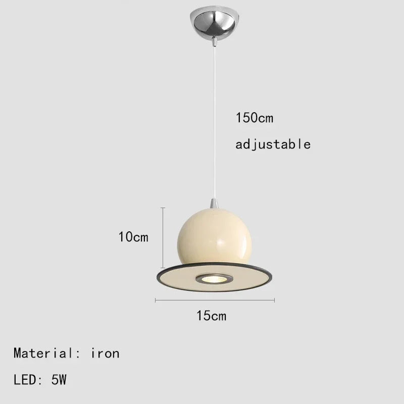 Italian design bedside lamp for restaurant and bar