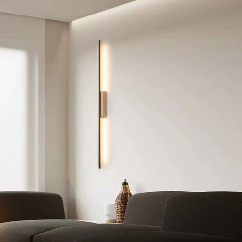 Minimalist dimmable wall light for multiple uses