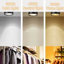 Recessed aluminium LED spotlight for modern indoor lighting
