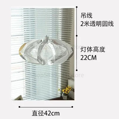 Nordic acrylic pendant light for modern decor