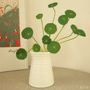 Artificial green lotus leaf plant for indoor and outdoor decoration