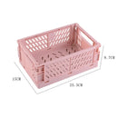 foldable storage basket for makeup jewelry toys and more