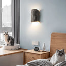 Nordic artistic atmosphere LED resin grille lamp retro