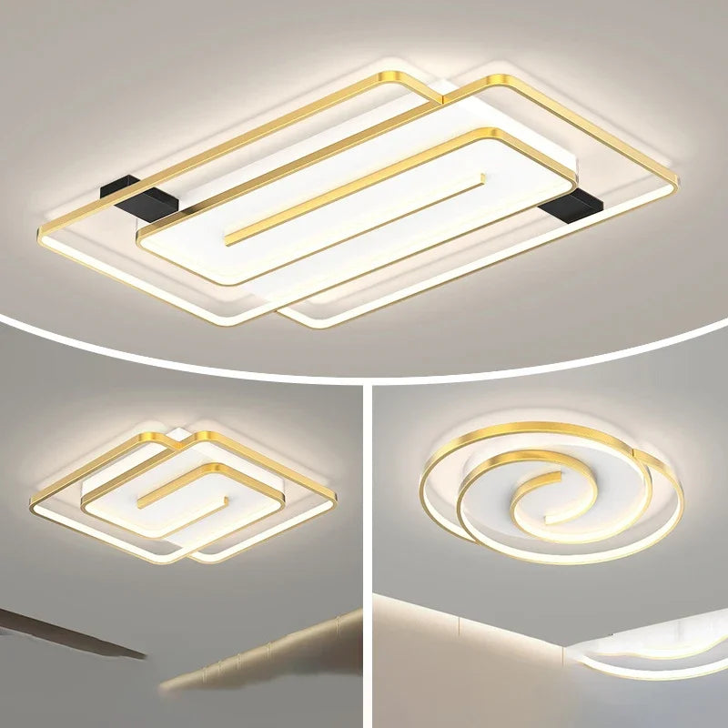 Modern LED ceiling light for elegant interior décor