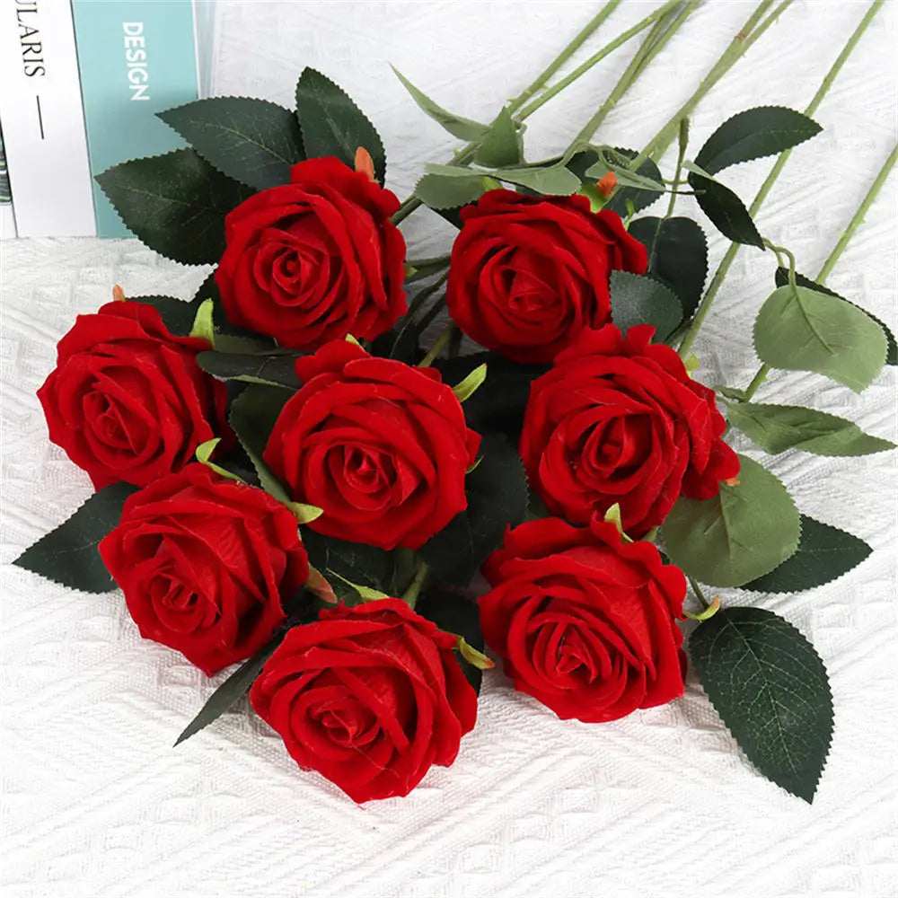 Artificial rose bouquet for weddings, Christmas or Valentine's Day