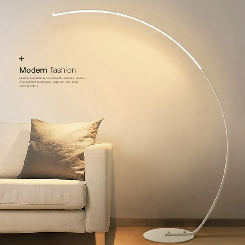 Minimalist modern LED floor lamp