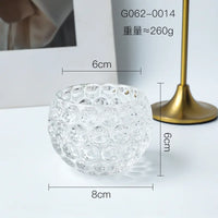 spherical glass pumpkin lamp for craft decorations