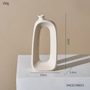 modern ceramic vase for indoor and outdoor decoration