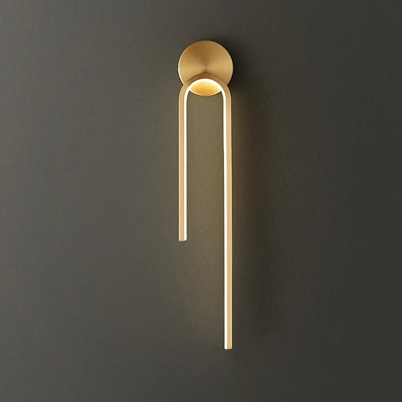 Modern indoor LED wall light decor