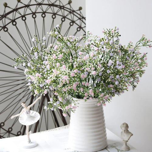 Artificial gypsophila bouquets for indoor and outdoor decoration - vue 7 sur 15
