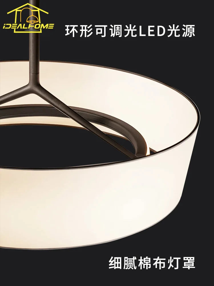 Italian modern minimalist LED pendant light - vue 5 sur 7