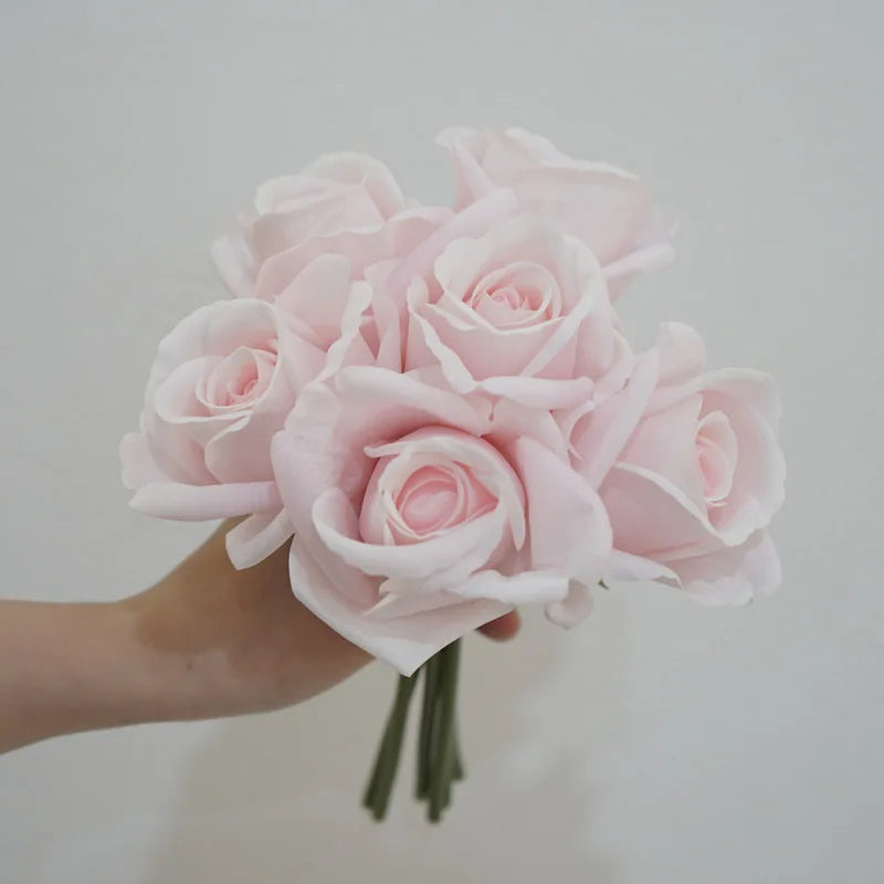 Realistic artificial rose bouquets for versatile decorations - vue 10 sur 12