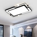 Modern square recessed LED ceiling light simple creative
