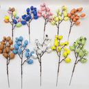 Easter decorations with branches and colourful eggs 2025