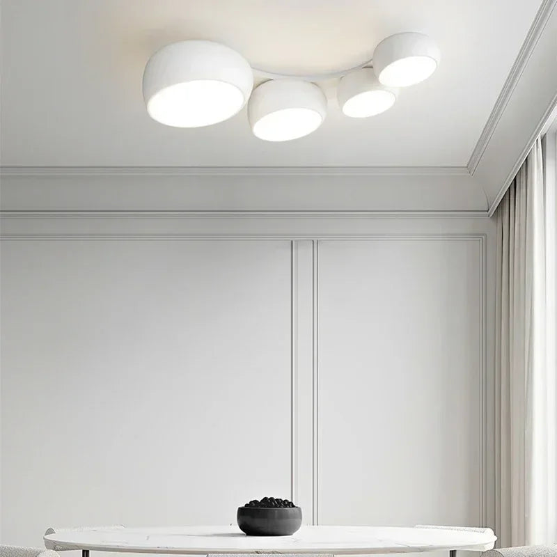 Modern indoor LED chandelier for home decoration - vue 3 sur 10