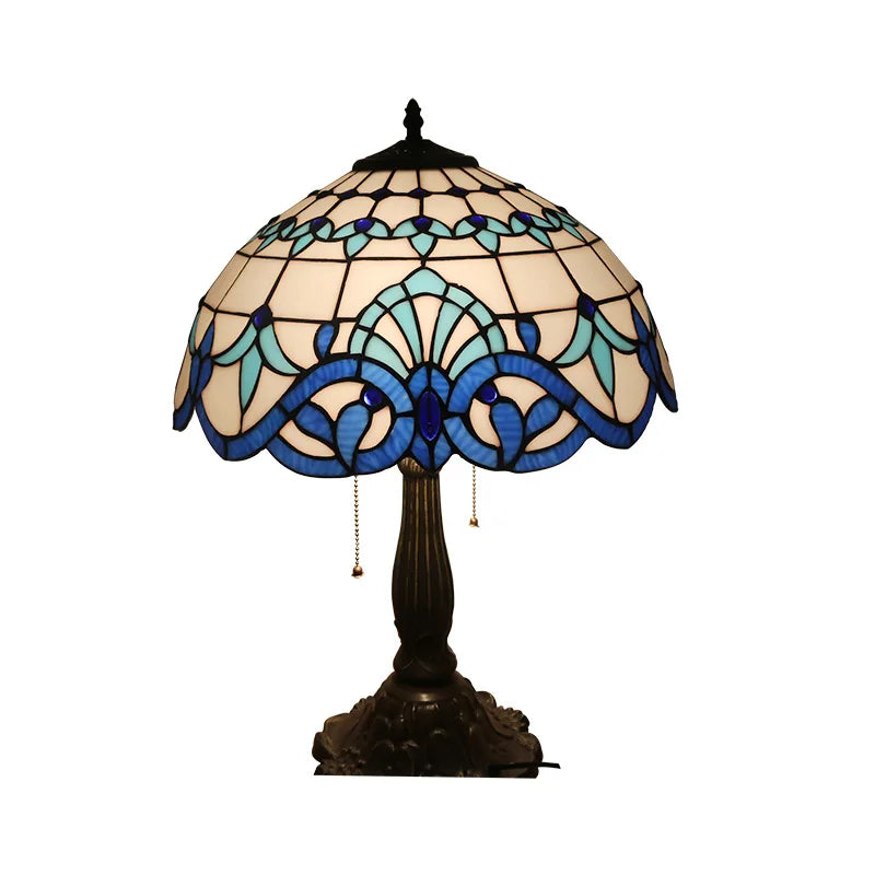 Handmade glass pendant light nordic style peacock home decor - vue 8 sur 14
