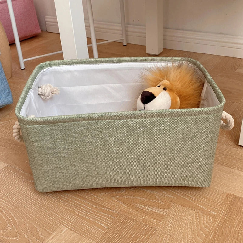 foldable storage basket for clothes and various supplies - vue 10 sur 12