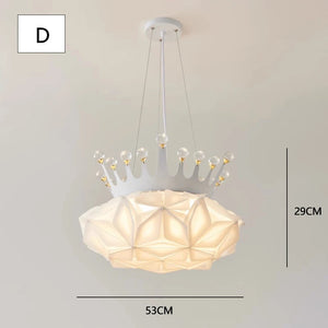 Romantic crystal chandelier for modern decor