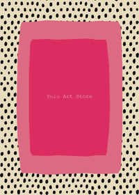 Colourful abstract posters reproduction canvas print wall art