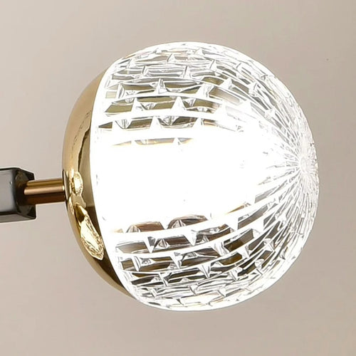 Dining room chandelier fancy ceiling light fixture - vue 6 sur 10