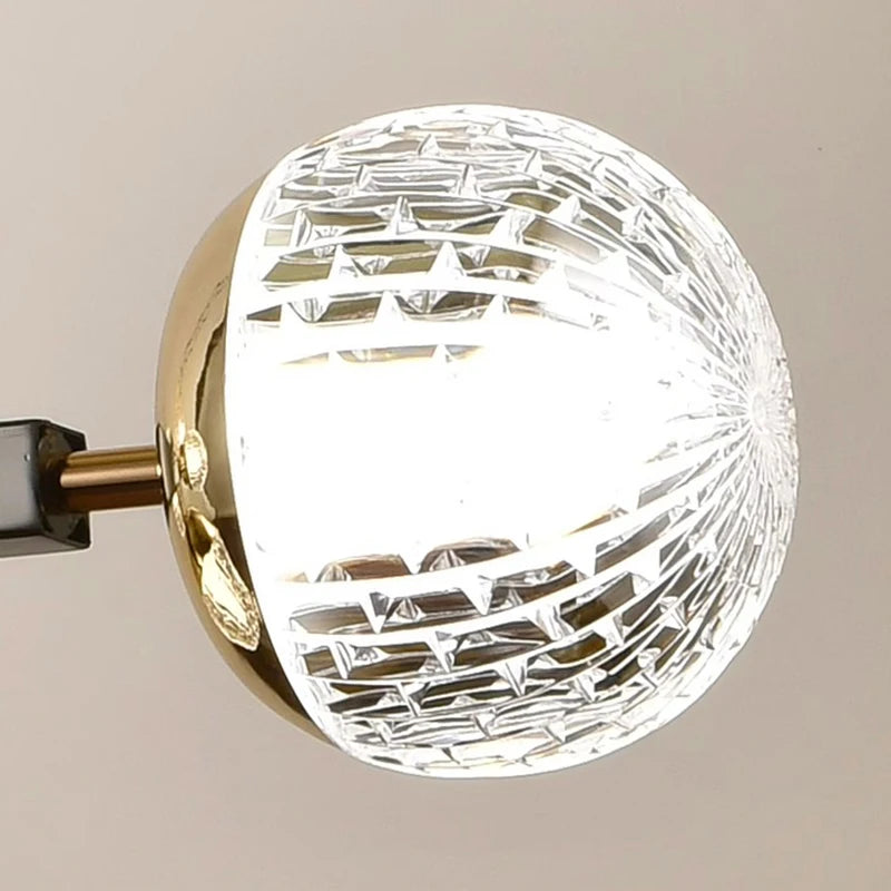 Dining room chandelier fancy ceiling light fixture - vue 5 sur 10