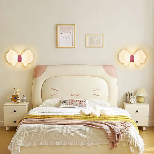 Nordic bow wall light for children's room - vue 6 sur 7