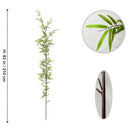 Artificial bamboo leaves for event and party decoration