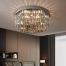 High-end designer crystal ceiling light for elegant interiors