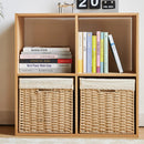 Wicker picnic basket for versatile storage
