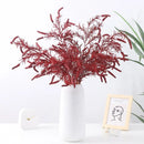 Set of 3 artificial plants for autumn wedding decor