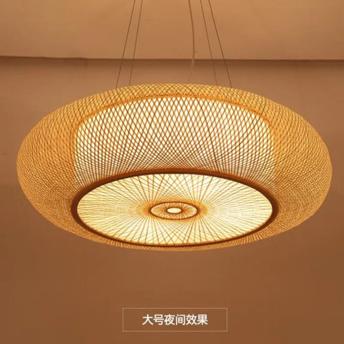 Modern bamboo pendant light Chinese style for interior decoration