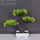 Artificial bonsai plant in plastic for interior decoration