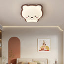 Modern bear ceiling light for children's room